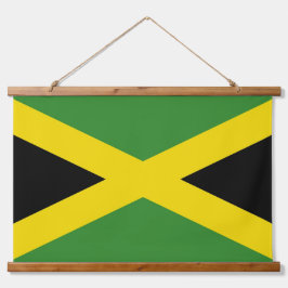 Wall Tapestry met vlag van Jamaica Hangend Wandkleed