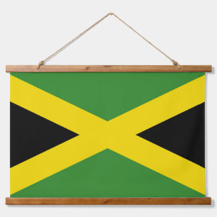 Wall Tapestry met vlag van Jamaica Hangend Wandkleed