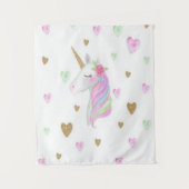 Wall Tapestry Unicorn Wandkleed (Voorkant)