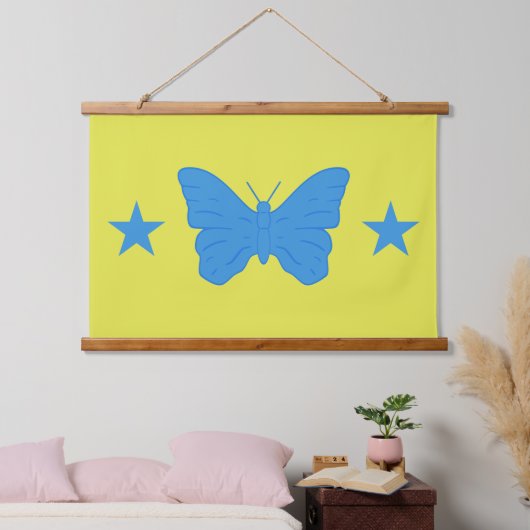 Wall Tapestry with flag of Bady Bassit, Brazil Hangend Wandkleed (Slaapkamer)