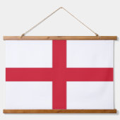 Wall Tapestry with flag of England, Verenigd Konin Hangend Wandkleed (Voorkant)