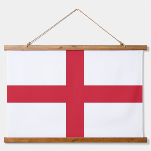 Wall Tapestry with flag of England, Verenigd Konin Hangend Wandkleed (Voorkant)
