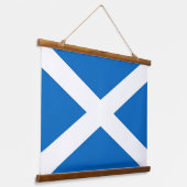 Wall Tapestry with flag of Scotland, U.K. Hangend Wandkleed (Gebogen)