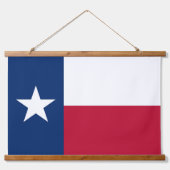 Wall Tapestry with flag of Texas State, VS Hangend Wandkleed (Voorkant)