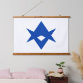Wall Tapestry with flag of Toyota City, Japan Hangend Wandkleed (Slaapkamer)