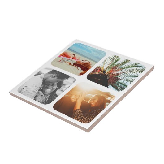 Wall Tile 4 Photo Template Rond Home Tegeltje (Zijkant)