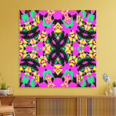 Walla-maskers Canvas Afdruk (Insitu (Woonkamer))