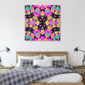 Walla-maskers Canvas Afdruk (Insitu (Slaapkamer))