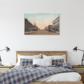 Walla Walla, WA - Uitzicht van Main St. Canvas Afdruk (Insitu (Slaapkamer))