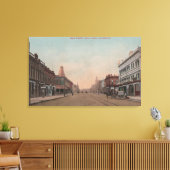 Walla Walla, WA - Uitzicht van Main St. Canvas Afdruk (Insitu (Woonkamer))