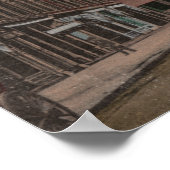 Walla Walla, WA - Uitzicht van Main St. Poster (Hoek)