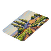 Walla Walla Washington Travel Magneet (Linkerzijde)