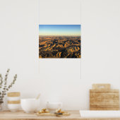 Walla Walla wijnland vanuit de lucht Poster (Keuken)
