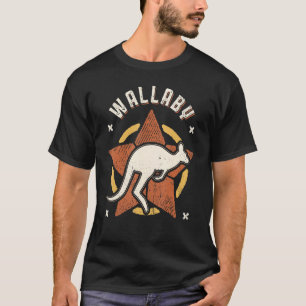 Wallaby Retro Classic Animal T-shirt