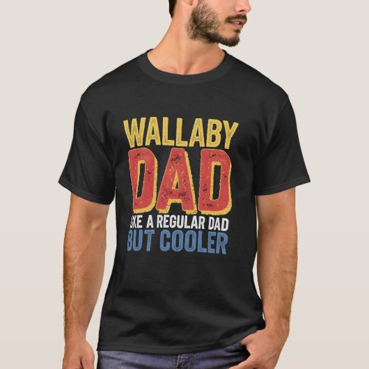 Wallaby vader t-shirt (Voorkant)