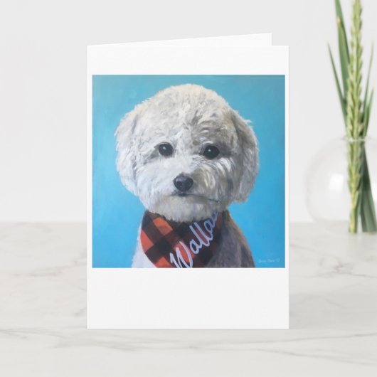 Wallace beroemd gemaakt door Trina Chow Kaart (Voorkant)