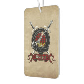 Wallace Clan Badge Car Freshener Luchtverfrisser (Links)