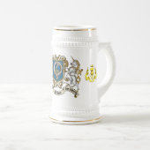 Wallace Clan Badge & Eenhoorn Bierpul (Voorkant rechts)