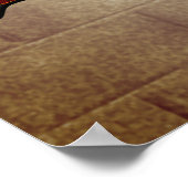 Wallace Clan badge op Castle Wall Poster 18x24 (Hoek)