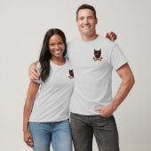 Wallace Clan Badge & Tartan Golf T-shirt (Unisex)
