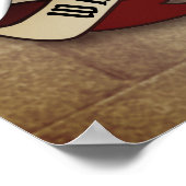 Wallace Clan Badge W/Crossed Swords Poster (Hoek)