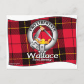 Wallace Clan Briefkaart (Voorkant)