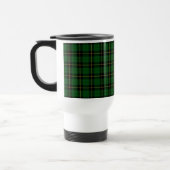 Wallace Clan Groen en Zwart Jacht Tartan Reisbeker (Links)
