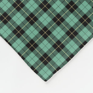 Wallace Clan Licht Groen Oude Jacht Tartan Fleece Deken