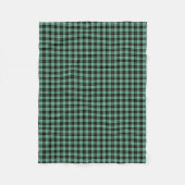 Wallace Clan Licht Groen Oude Jacht Tartan Fleece Deken (Voorkant)