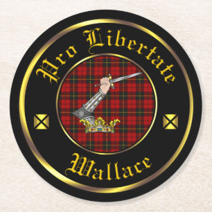 Wallace Clan Paper Onderzetters