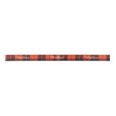 Wallace clan Pset Scottish tartan Satijnen Lint (Voorkant)
