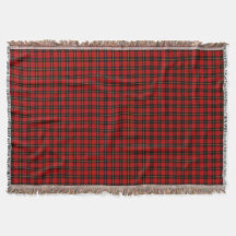 Wallace Clan Rood en Zwart Schots Tartan