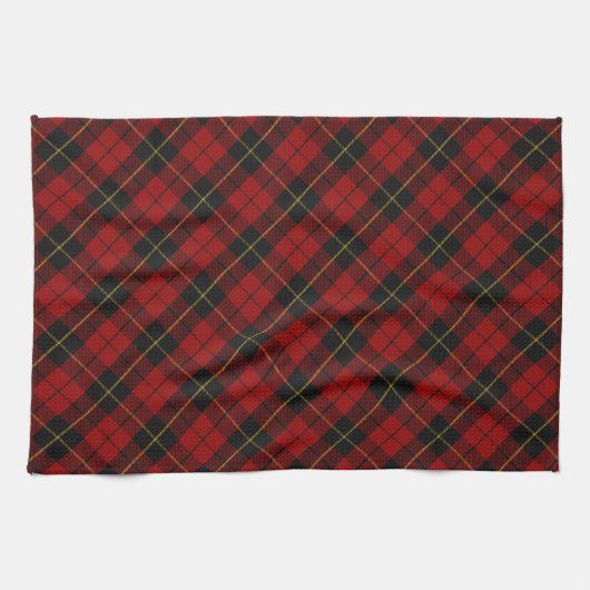 Wallace Clan Schotse Tartan Schotse Plaid Patroon Theedoek (Horizontaal)