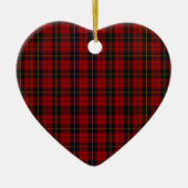 Wallace Clan Scottish Tartan Keramisch Ornament (Voorkant)