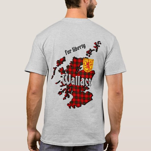 Wallace Clan T-Shirt (Achterkant)