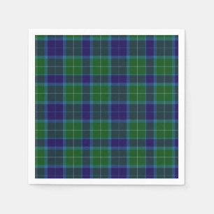 Wallace Clan Tartan Papier Napkins Servet