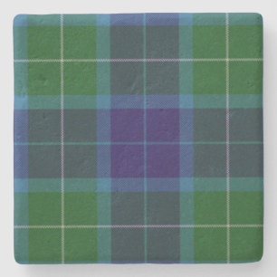 Wallace Clan Tartan Pset Onderzetter