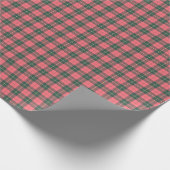 Wallace Clan Verweerde Tartan Cadeaupapier (Hoek)