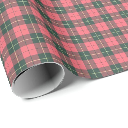 Wallace Clan Verweerde Tartan Cadeaupapier (Rol Hoek)