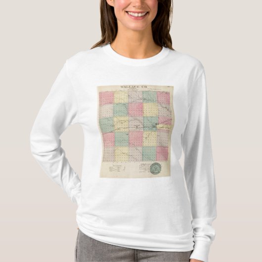 Wallace County, Kansas T-shirt (Voorkant)