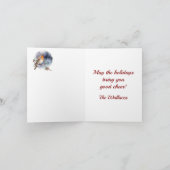 Wallace Crest & Tartan w/Robin Gepersonaliseerde X Kaart (Binnen)