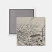 Wallace en Sons, Ansonia Magneet (Voorkant / Achterkant)