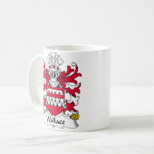 Wallace Family Crest Koffiemok (Voorkant links)