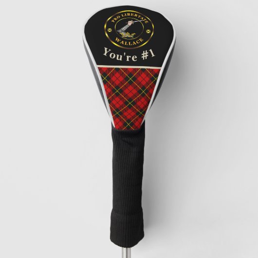 Wallace Golf Head-Hoesje Golfheadcover (Voorkant)