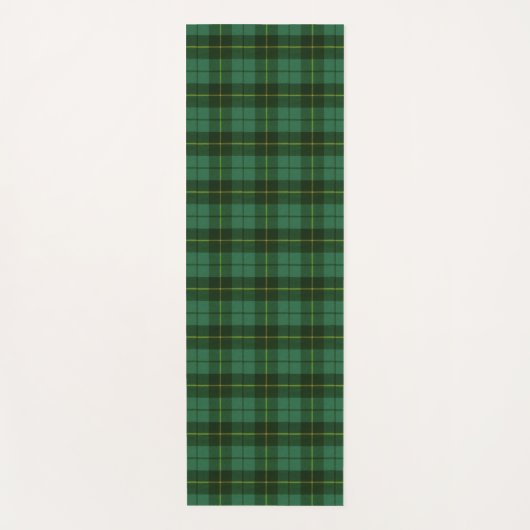 Wallace Green Ancient Hunting Scottish Tartan Yogamat (Voorkant)