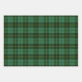 Wallace Green Scottish Clan Tartan Inpakpapier Vel (Voorkant)