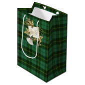Wallace Hunting Ancient Original Scottish Tartan Medium Cadeauzakje (Voorkant Gekanteld)