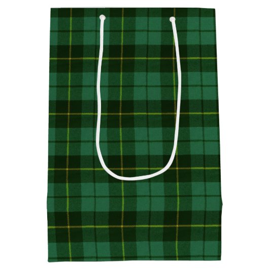Wallace Hunting Ancient Original Scottish Tartan Medium Cadeauzakje (Achterkant)