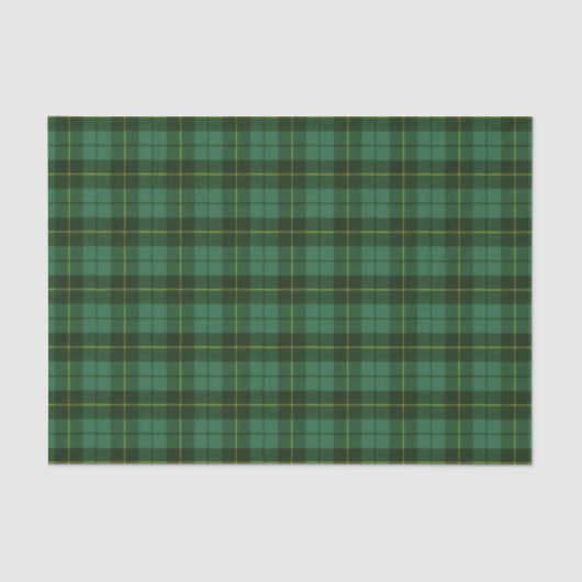 Wallace Hunting Ancient Original Scottish Tartan Tissuepapier (Voorkant)