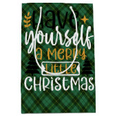 Wallace Hunting Ancient Scottish Tartan Gift Bag Medium Cadeauzakje (Voorkant)